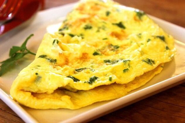 omelet dalam diet